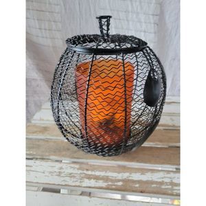 Wire‎ light up candle Halloween pumpkin fall decor